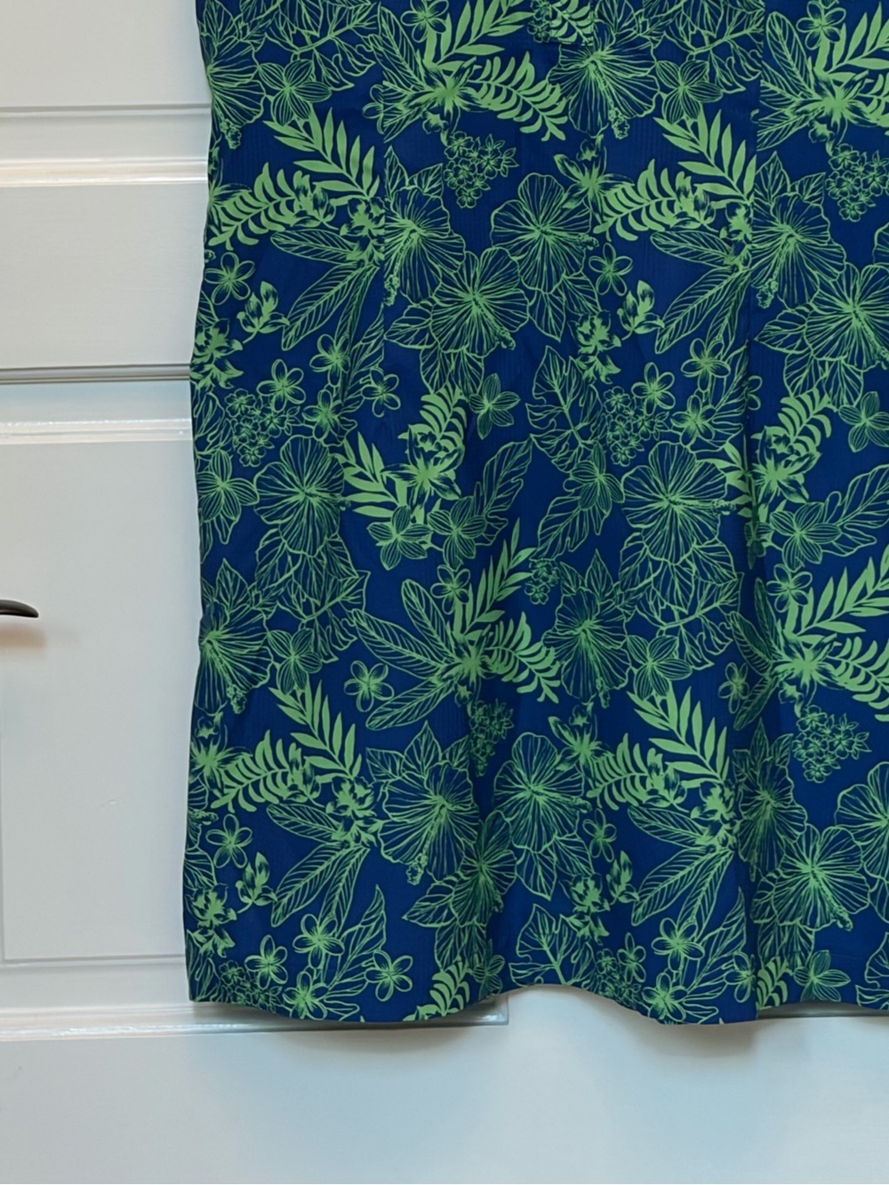 Reel Legends Floral A-Line Dress - Blue & Green